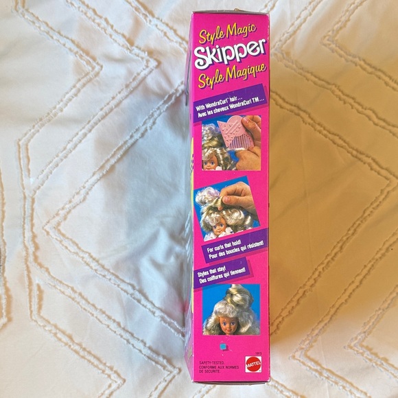 1988 Mattel Style Magic Skipper Barbie. Canada Foreign version #1915 NRFB!!!! - Picture 3 of 5